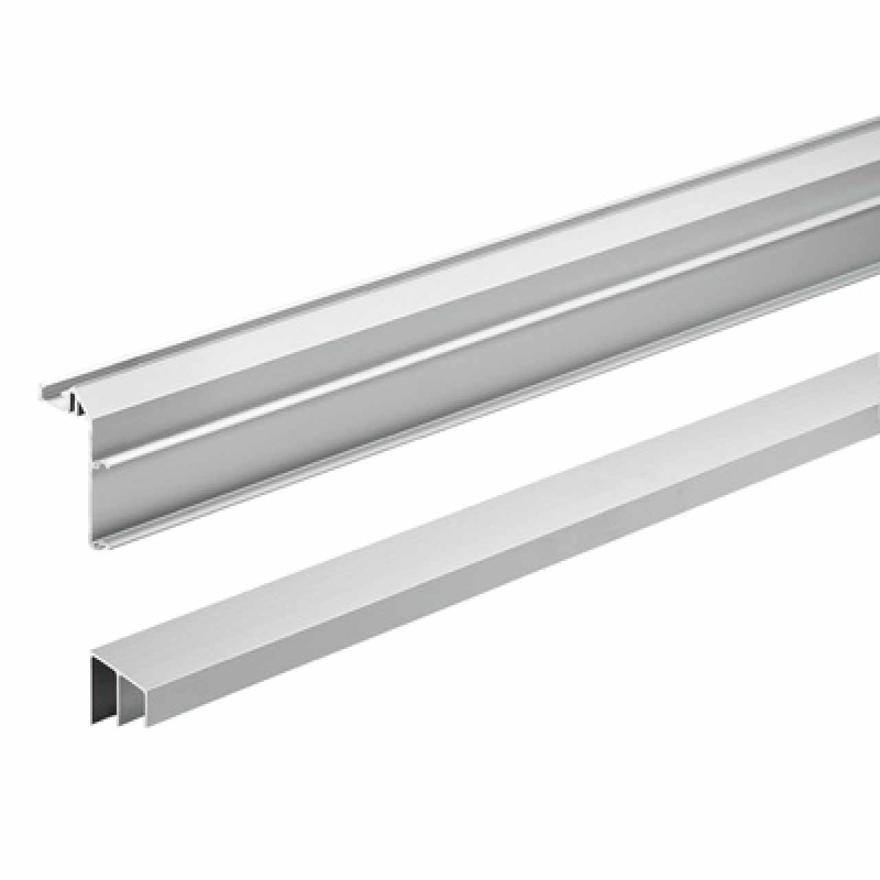 Hettich Topline L tolóajtó rendszerhez sín- és vezetőprofilok, 4000 mm