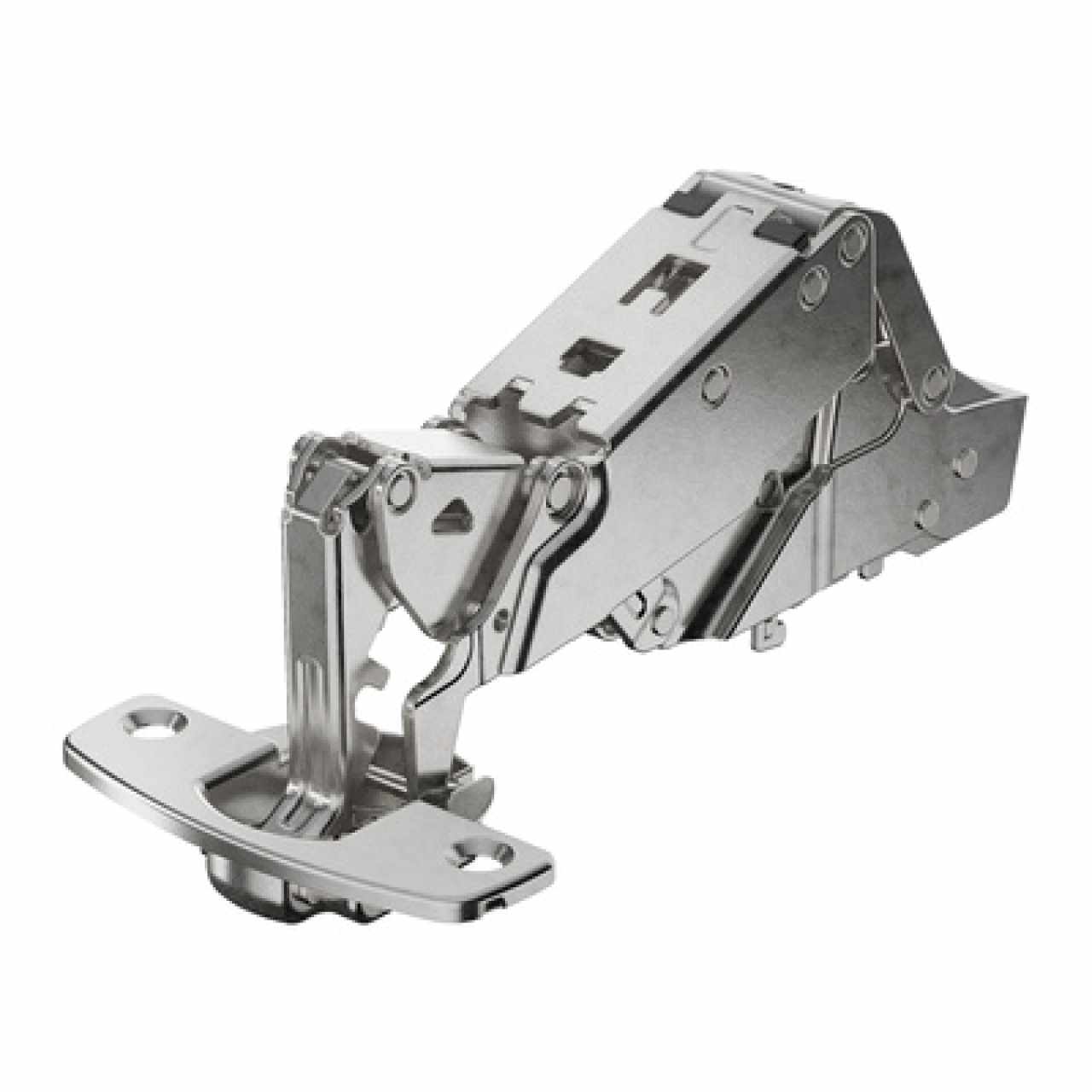 Hettich SENSYS 165° nyitásszögű félig ráütődő pánt,nullás átnyúlással, Integrált Silent System rendszerrel, önzáró funkcióval (Sensys 8657i), TB 45