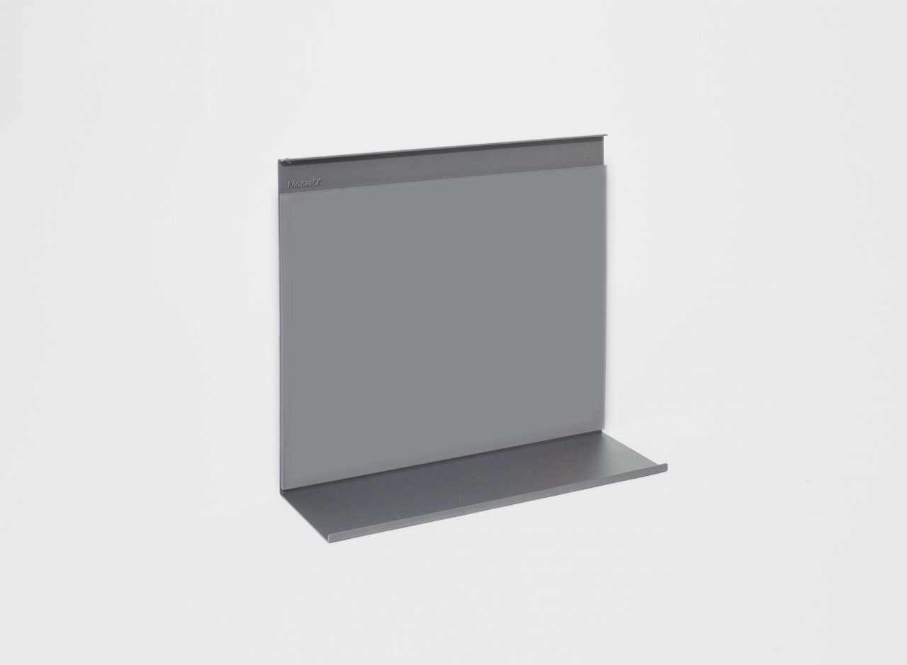 Kesseböhmer Linero MosaiQ mágneses tábla, grafitszürke 350x110x300mm