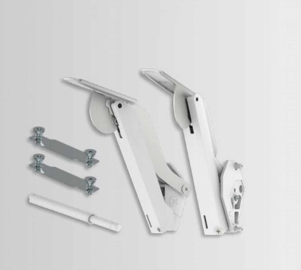 Kesseböhmer FREEspace pto B típusú felnyíló vasalat nickel/white VE:25