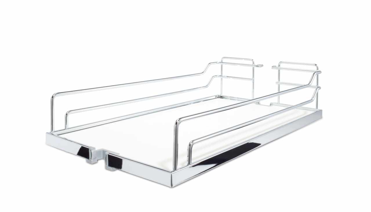 Kesseböhmer DISPENSA tálca 150mm ARENAplus classic Chrome/Icewhite VPE: 2