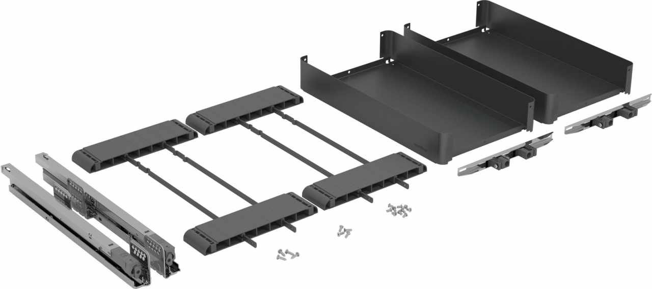 Kesseböhmer K-Line Base vasalat szett 200mm tálcával anthracite