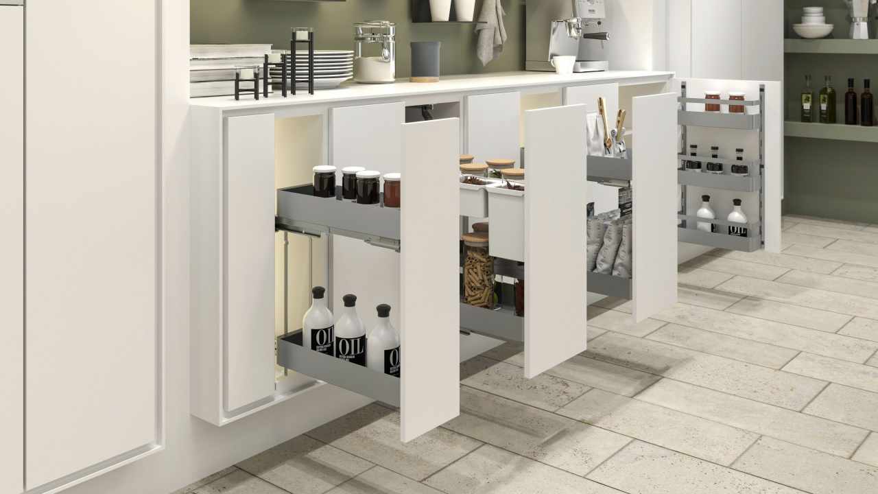 Kesseböhmer K-Line DISPENSA tálca 400mm silver VPE:2