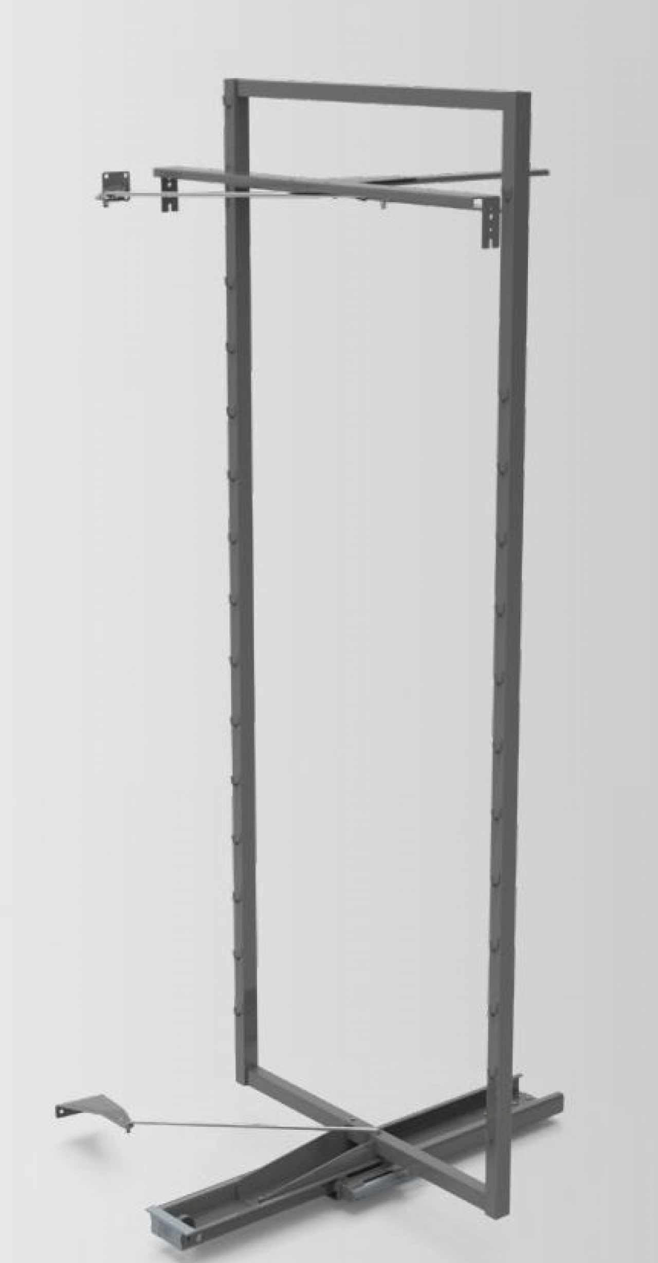 Kesseböhmer TANDEM solo vasalat szett 600/1800 mm Anthracite