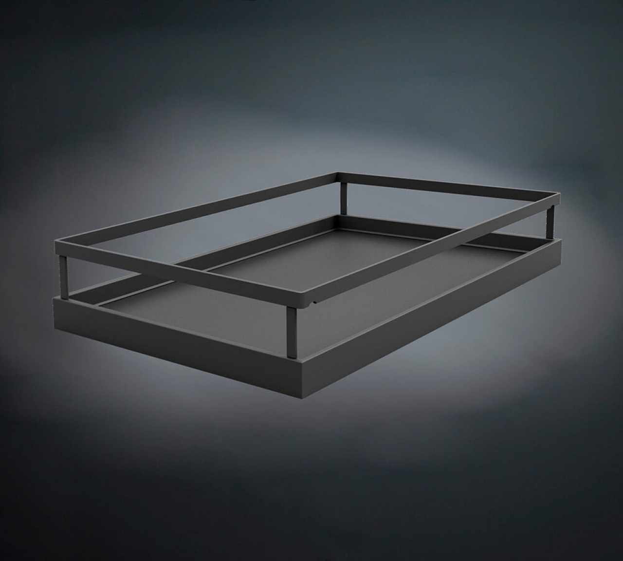Kesseböhmer TANDEM solo ARENAplus Style polc 600mm Anthracite VPE:2