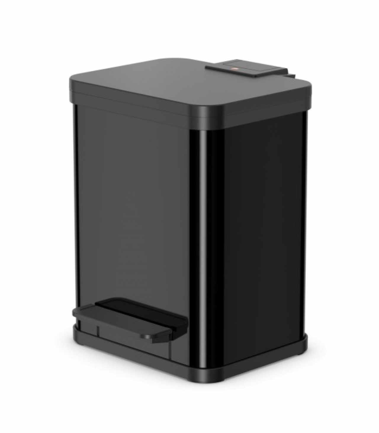 HAILO Öko duo Plus M pedálos szelektív hulladékgyüjtő fekete
