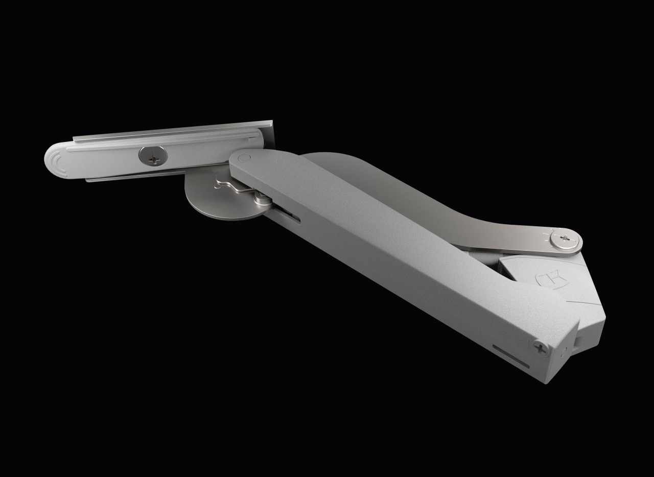 Kesseböhmer FREEspace pto C típusú felnyíló vasalat nickel/grey