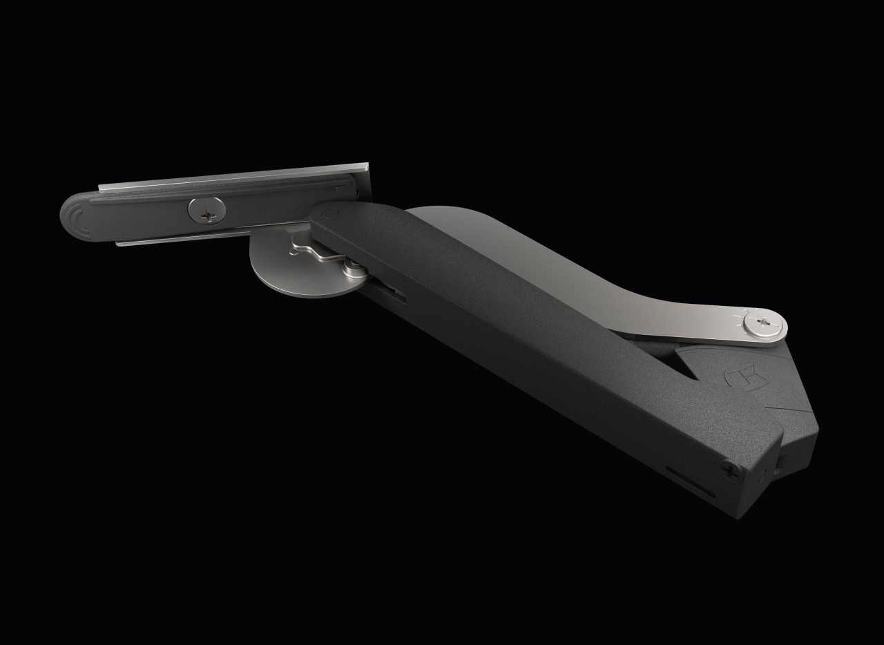 Kesseböhmer FREEspace C típusú felnyíló vasalat anthracite/nickel SA