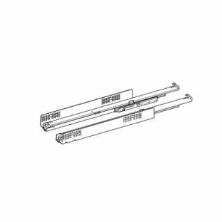 Hettich Quadro YOU Teljes kihúzású sín beépített csillapítással, terhelhetőség 30kg-ig, 350 mm  jobbos #2