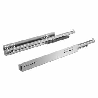 Hettich Atira Quadro V6+ Teljes kihúzású sín beépített csillapítással, terhelhetőség 50kg-ig, 620 mm jobb+bal #1