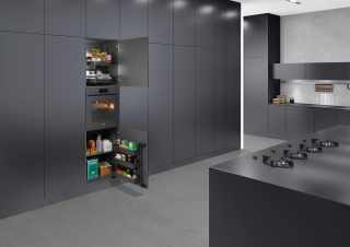 Kesseböhmer TANDEM side komplett szett 600/600mm ARENAplus pure-Anthracite #4
