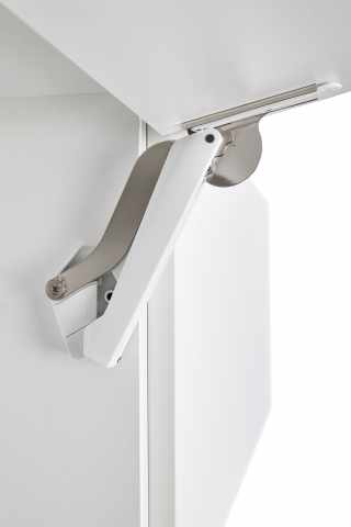 Kesseböhmer FREEspace pto B típusú felnyíló vasalat nickel/white #2