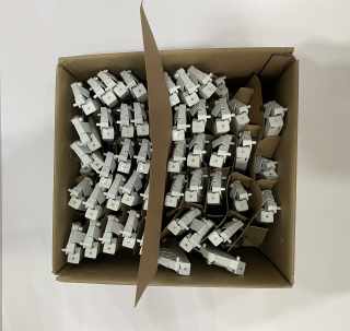 Kesseböhmer FREEspace pto D típusú felnyíló vasalat nickel/white VE:25 #1