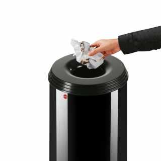 HAILO ProfiLine Safe M hulladékgyűjtő tűzzáró peremmel fekete #2