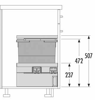 Hailo AS Cargo Synchro 300 30 Anthracite #2