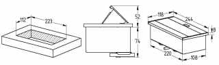 HKT Alfrik 11 dugalj aluminium 2x230V+2USB #3
