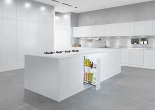 Kesseböhmer No.15 Style 3D állítási lehetőség 2 polcos Chrome (régi cikkszám) #3