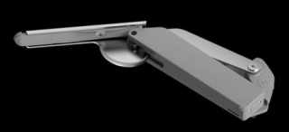 Kesseböhmer FREEspace forte pto H típusú felnyíló vasalat nickel/grey #1