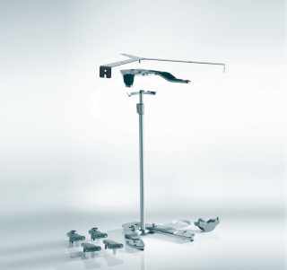 Kesseböhmer Revo 90° tengelyszett állítható 660-860 mm Silver #1