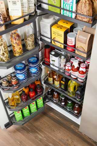 Kesseböhmer TANDEM komplett szett 600/1700mm ARENAplus style Anthracite #5