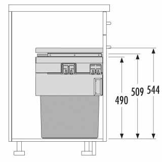 Hailo AS Cargo Synchro 450 55 Anthracite #2