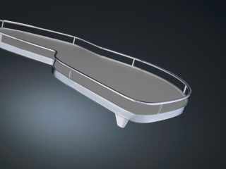 Kesseböhmer LeMans II 450mm jobbos ARENAClassic Szürke Szett 600-750mm #1