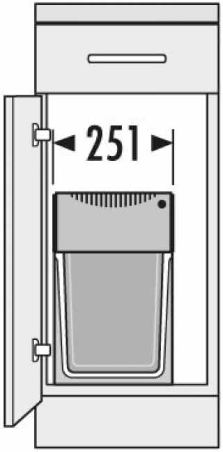 Hailo AS Tandem 15/15 sötétszürke #3