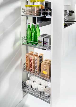 Kesseböhmer DISPENSA tálca 500mm ARENAplus classic Chrome/ Icewhite VPE: 2 #2