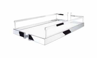 Kesseböhmer DISPENSA tálca 500mm ARENAplus style Chrome/Icewhite VPE: 2 #1