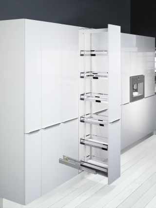 Kesseböhmer DISPENSA tálca 500mm ARENAplus style Chrome/Icewhite VPE: 2 #2