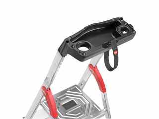 HAILO L80 Comfortline összecsukható aluminium létra 6 lépcsős #2
