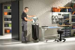 HAILO ProfiLine MSS Design XXXL szelektív hulladékgyűjtő fém vázszerkezettel #3