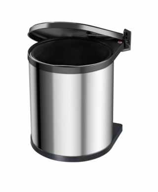 HAILO Compact-Box M ajtóra szerelhető szemetes fehér #2