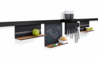 Kesseböhmer Linero MosaiQ szett  Aluprofil 1800mm fekete #2