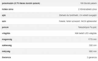 Dunavox Grande-166 borhűtő, inox #2