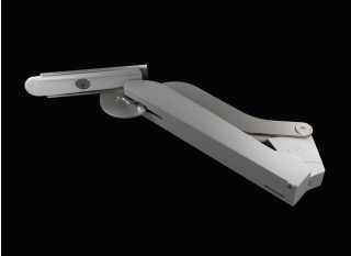 Kesseböhmer FREEspace pto C típusú felnyíló vasalat nickel/grey #1