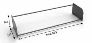 Kesseböhmer CONERO cipőtartó szett szélesség: 762 mm fekete #2