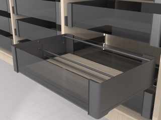 Kesseböhmer CONERO cipőtartó szett szélesség: 762 mm fekete #3