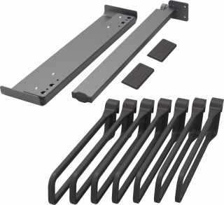 Kesseböhmer CONERO kihúzható nadrágtartó szett mélység: 475 mm fekete #1