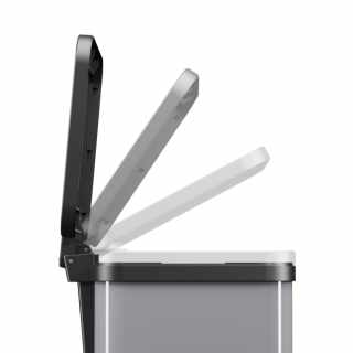 HAILO Öko uno Plus M pedálos hulladékgyűjtő szürke #3