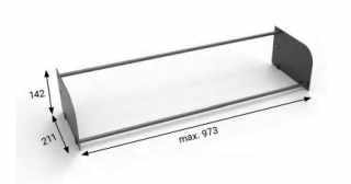 Kesseböhmer CONERO cipőtartó szett szélesség: 1020 mm fekete #3
