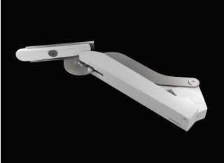 Kesseböhmer FREEspace E típusú felnyíló vasalat white/nickel SA #1
