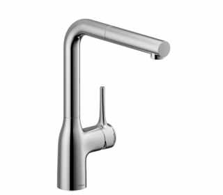 NOBILI MANIA-L alakú csaptelep kihúzható zuhanyfejjel króm #1