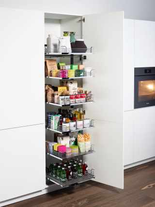 Kesseböhmer TANDEM solo ARENAplus Classic polc 600mm Icewhite VPE:2 #2