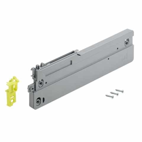 Hettich Topline L tolóajtó rendszerhez Silent System csillapított nyitás, 2 ajtós kivitel, max súly 50 kg.