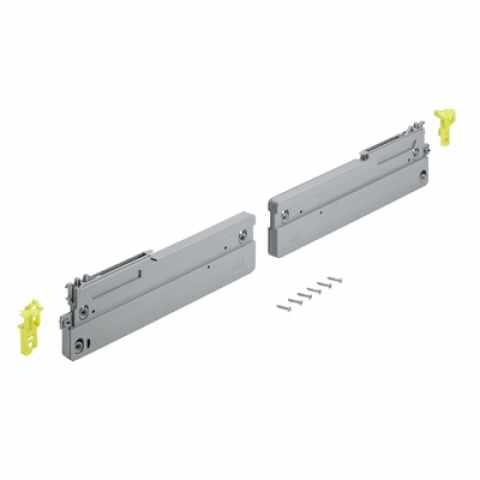 Hettich Topline L tolóajtó rendszerhez Silent System csillapított nyitás, 3 ajtós kivitel, max súly 50 kg.