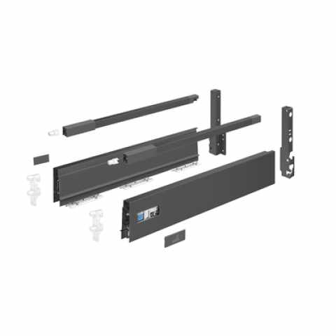Hettich Atira fiók szett, 260 mm antracit magasság 176 mm