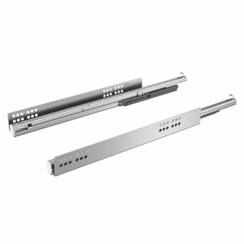 Hettich Atira Quadro V6 Teljes kihúzású sín beépített csillapítással, terhelhetőség 30kg-ig, 260 mm jobb+bal