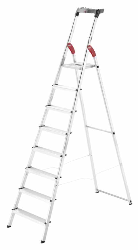 HAILO L60 StandardLine összecsukható aluminium létra 8 lépcsős