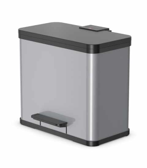 HAILO Öko duo Plus L pedálos szelektív  hulladékgyüjtő szürke